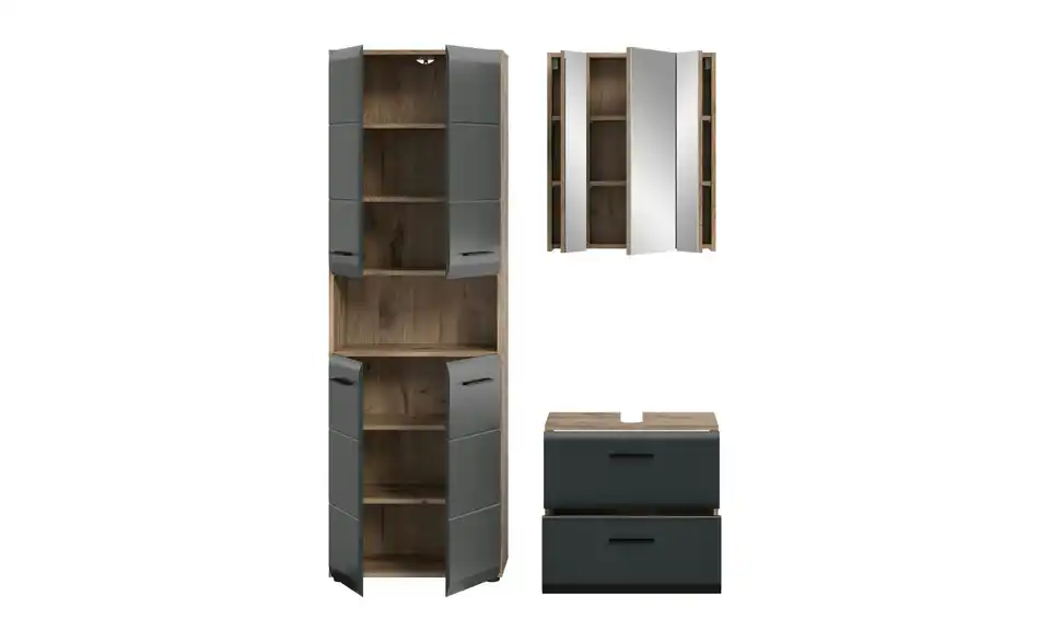 Badkombination, geöffnet