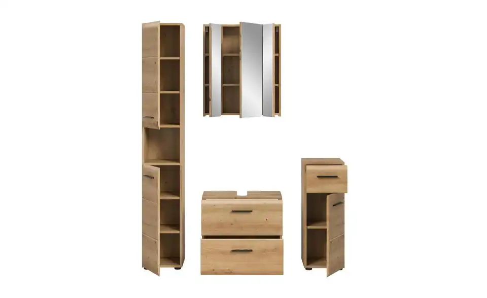 Badkombination, geöffnet