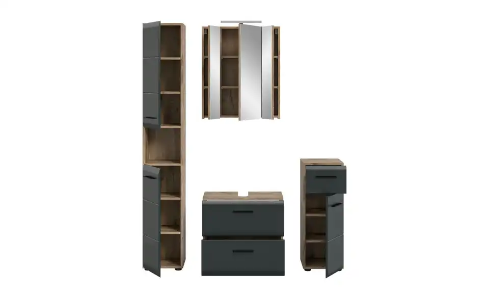 Badkombination, geöffnet