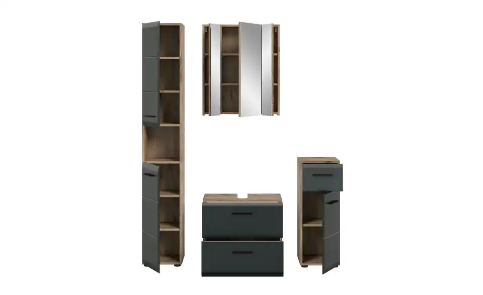 Badkombination, geöffnet