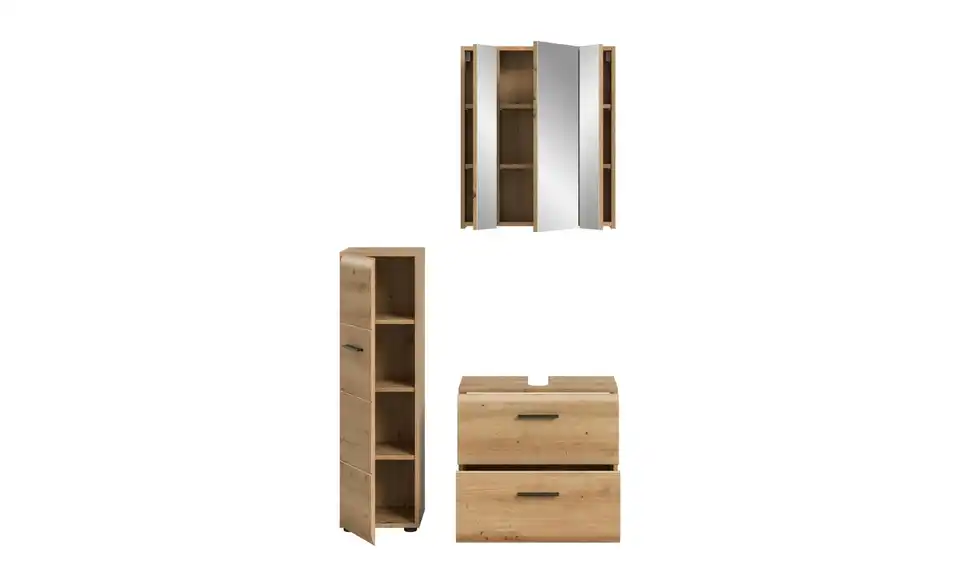 Badkombination, geöffnet