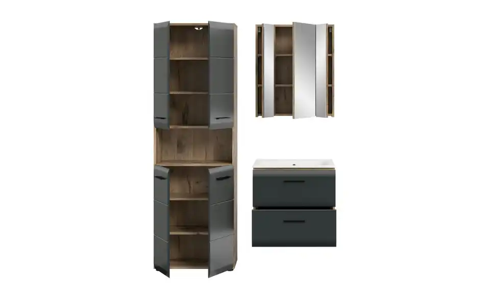 Badkombination, geöffnet