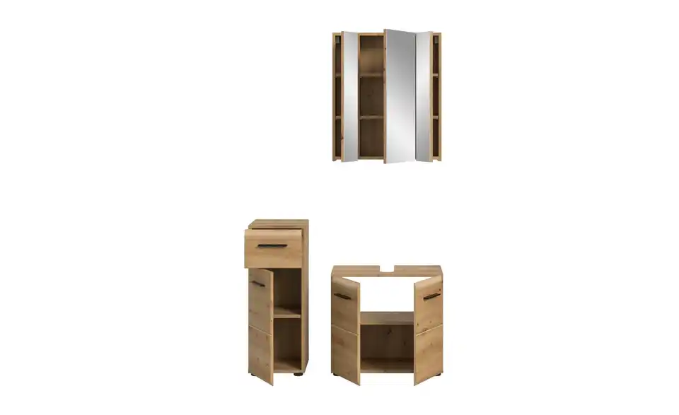 Badkombination, geöffnet