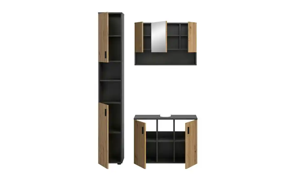 Badkombination, geöffnet