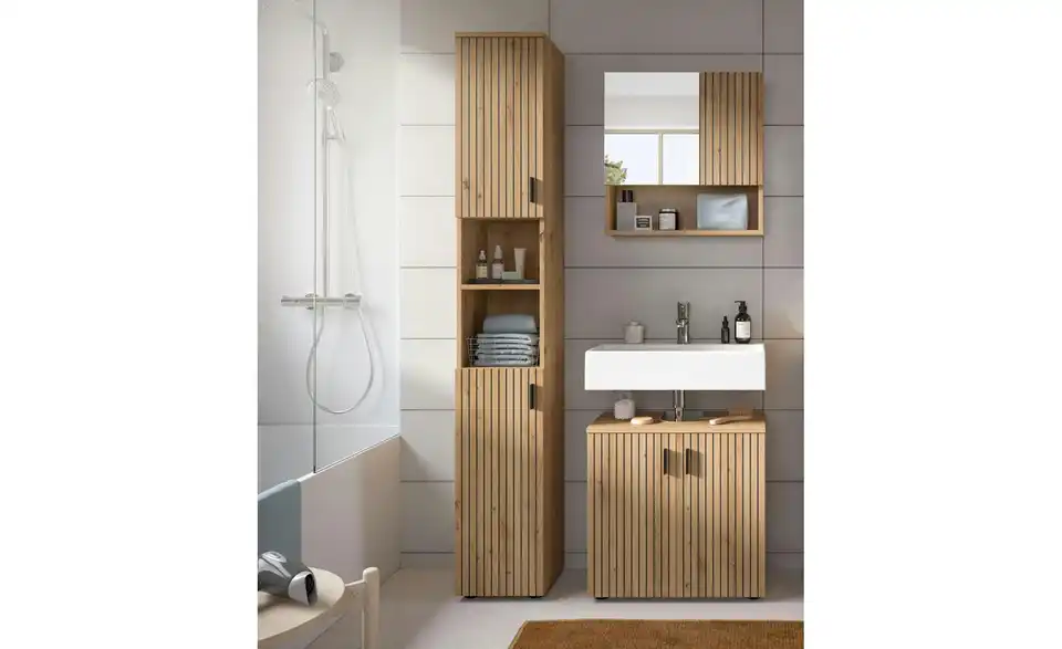 Badkombination, in Wohnsituation