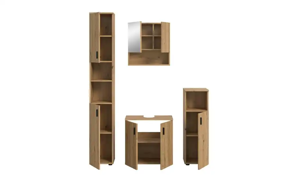 Badkombination, geöffnet