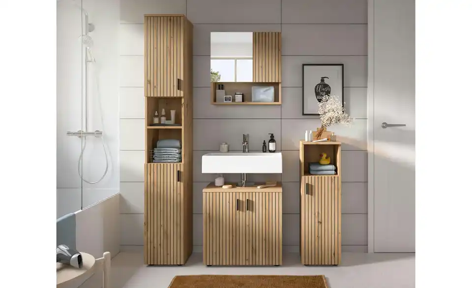 Badkombination, in Wohnsituation