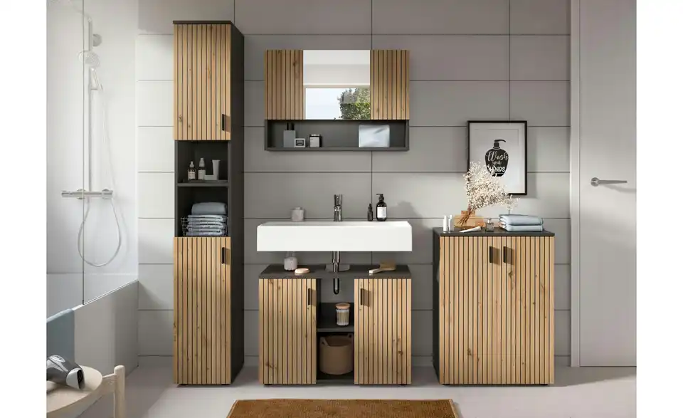 Badkombination, in Wohnsituation