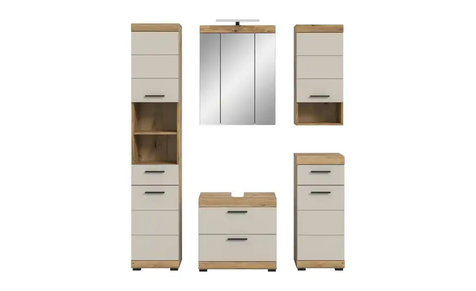 Badkombination, Frontansicht