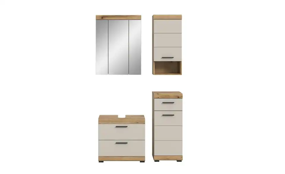 Badkombination, Frontansicht