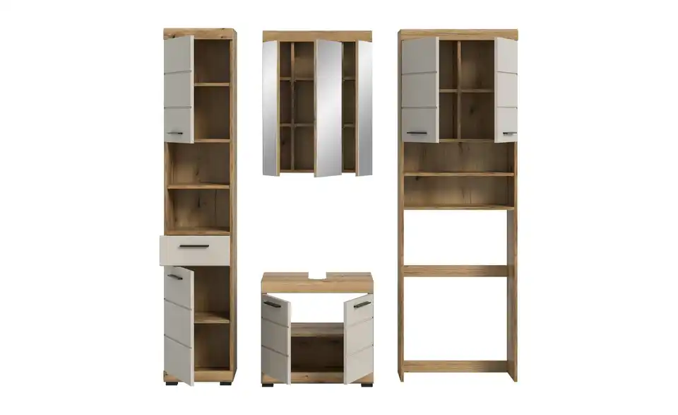 Badkombination, geöffnet