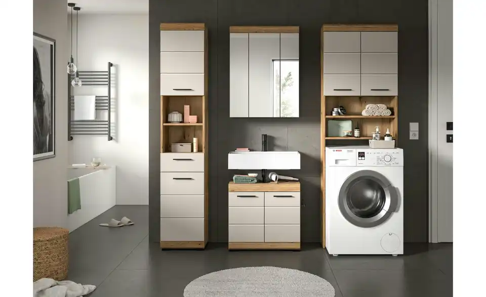 Badkombination, in Wohnsituation