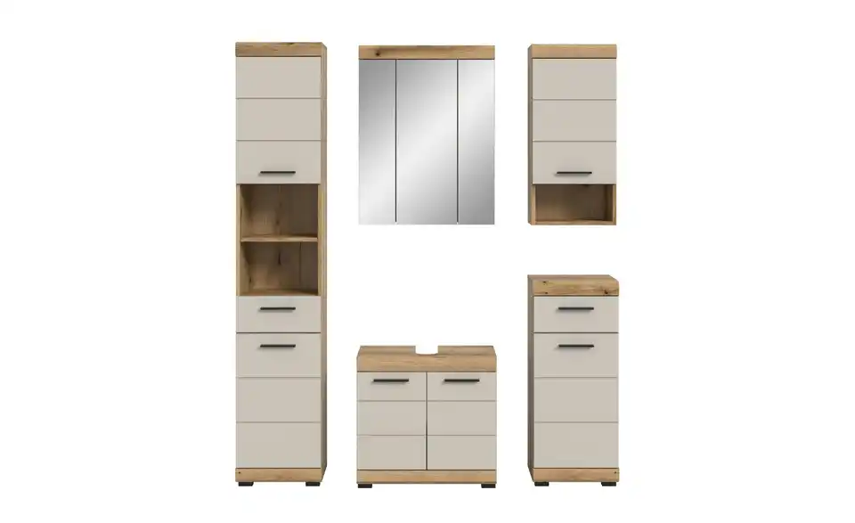 Badkombination, Frontansicht