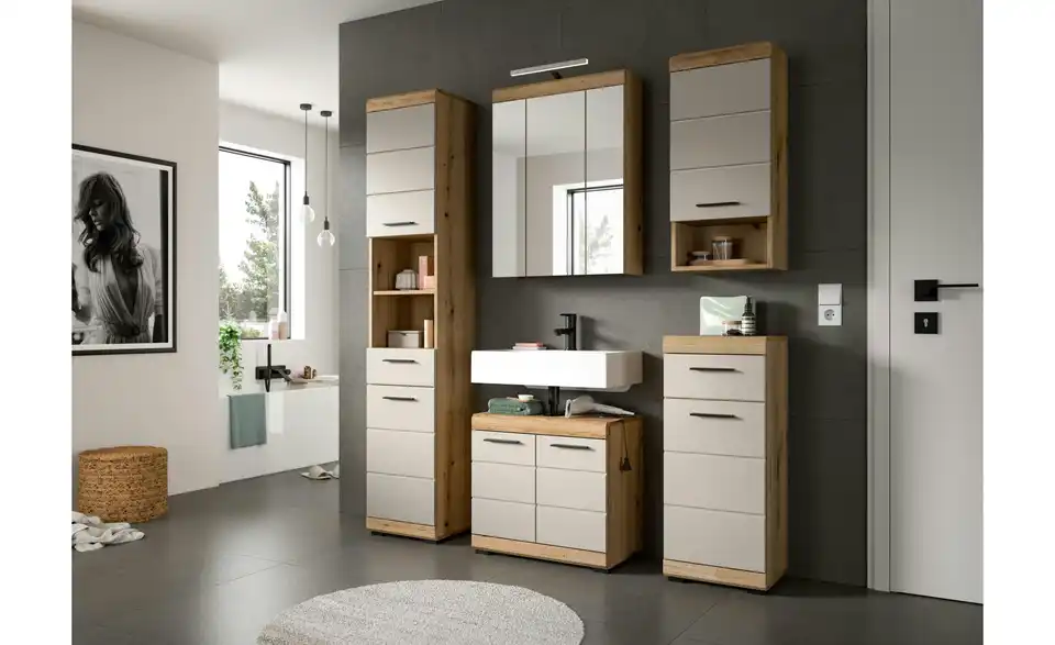 Badkombination, in Wohnsituation