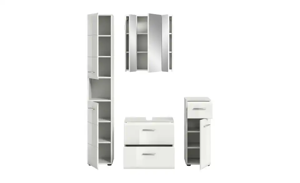 Badkombination, geöffnet