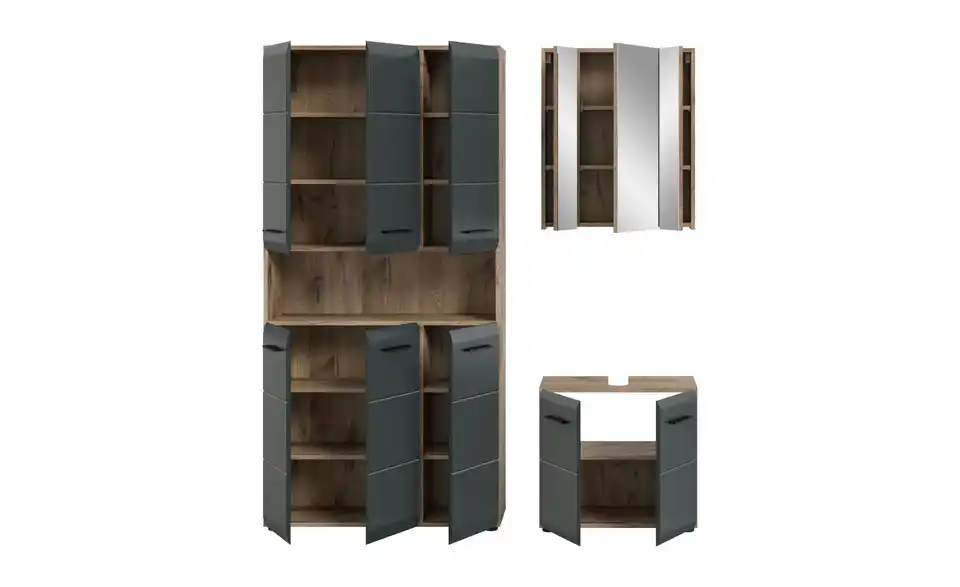 Badkombination, geöffnet