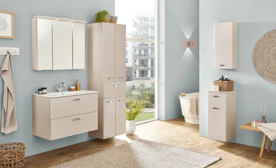 Bad-Unterschrank, in Wohnsituation