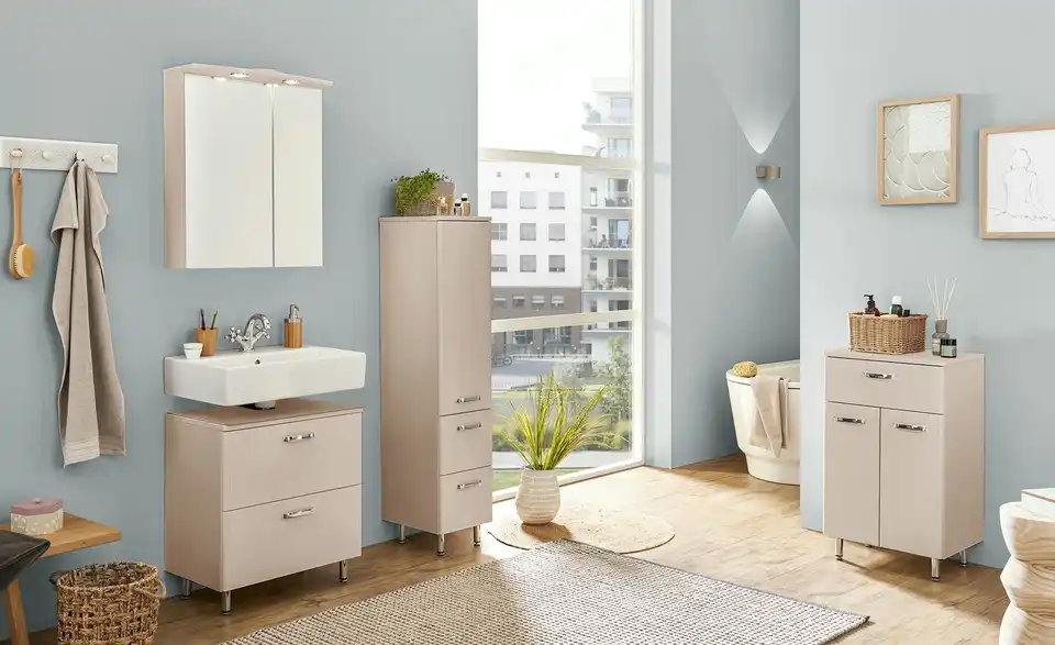 Bad-Unterschrank, in Wohnsituation