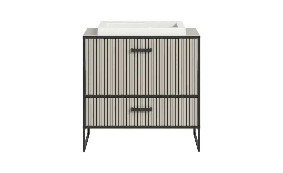 Waschtisch inkl. Waschbecken, Frontansicht