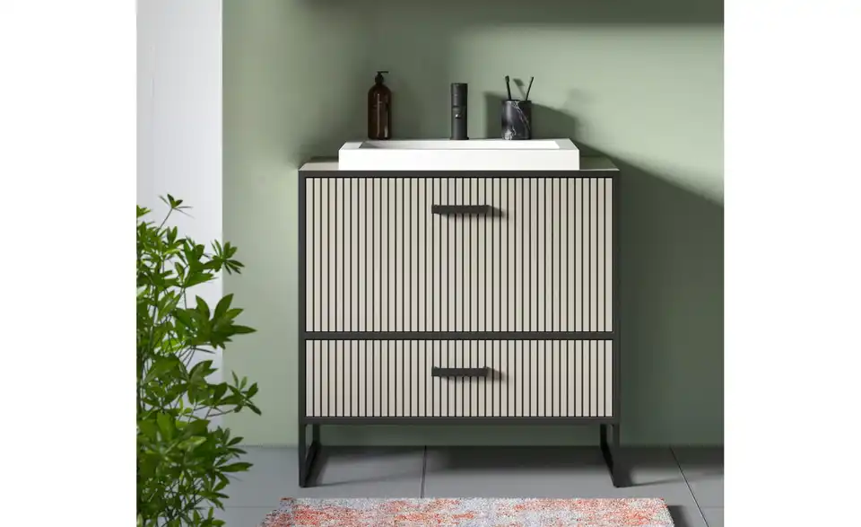 Waschtisch inkl. Waschbecken, in Wohnsituation