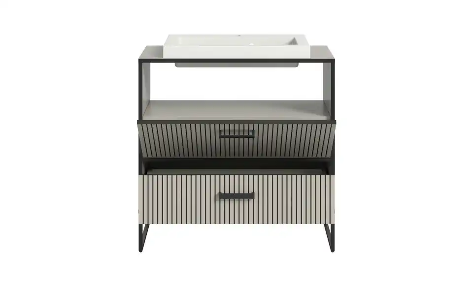 Waschtisch inkl. Waschbecken, geöffnet