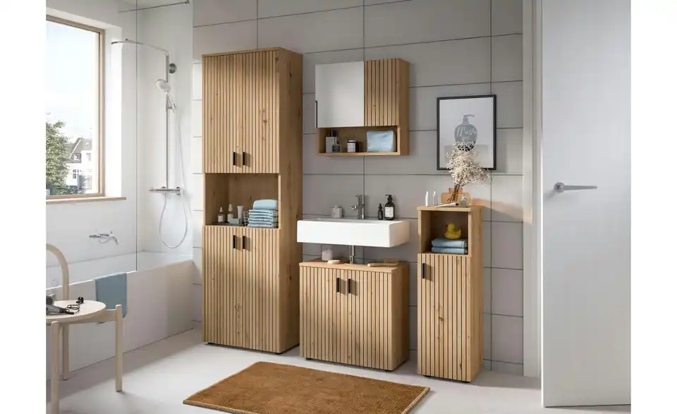 Waschbeckenunterschrank, in Wohnsituation