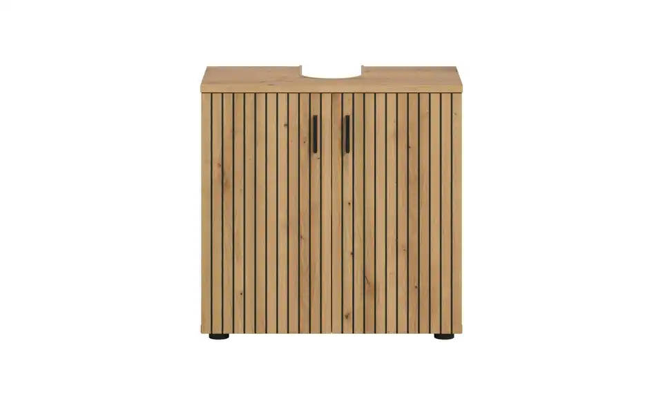 Waschbeckenunterschrank, Frontansicht