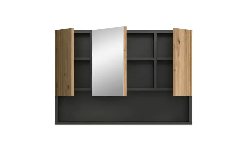 Spiegelschrank, geöffnet