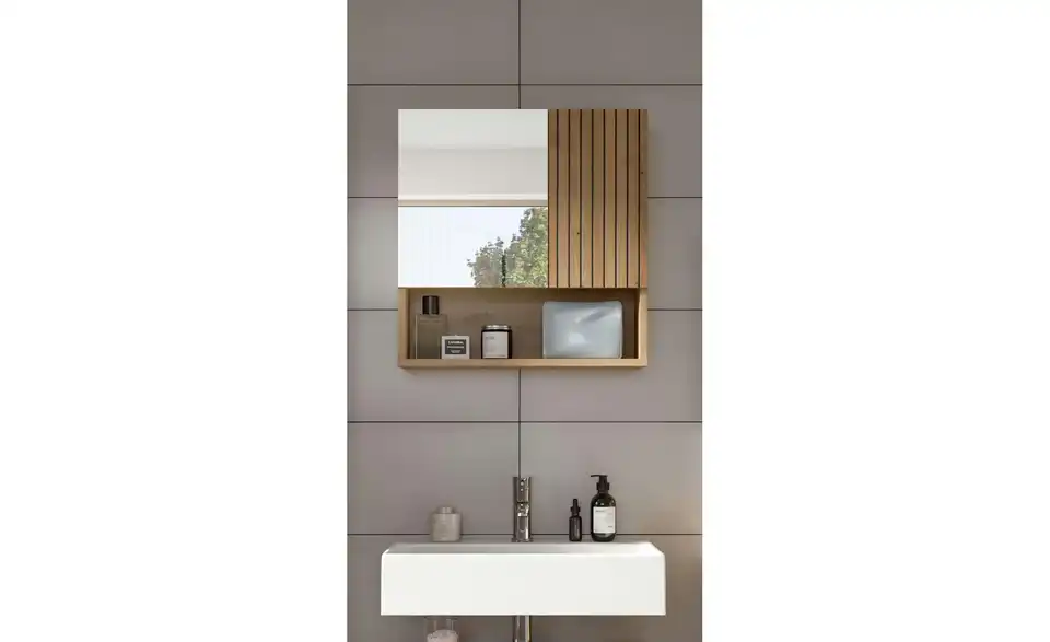 Spiegelschrank, in Wohnsituation