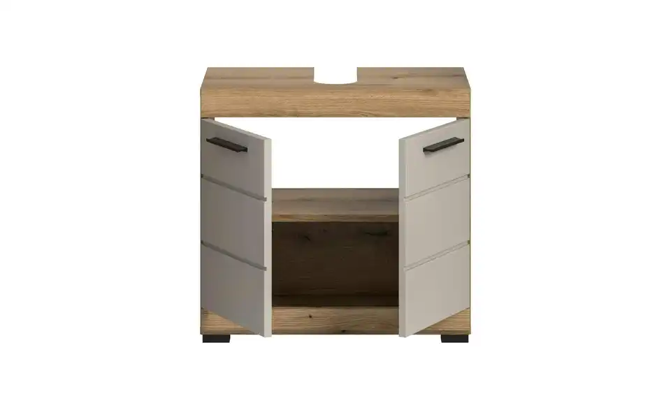 Waschbeckenunterschrank, geöffnet