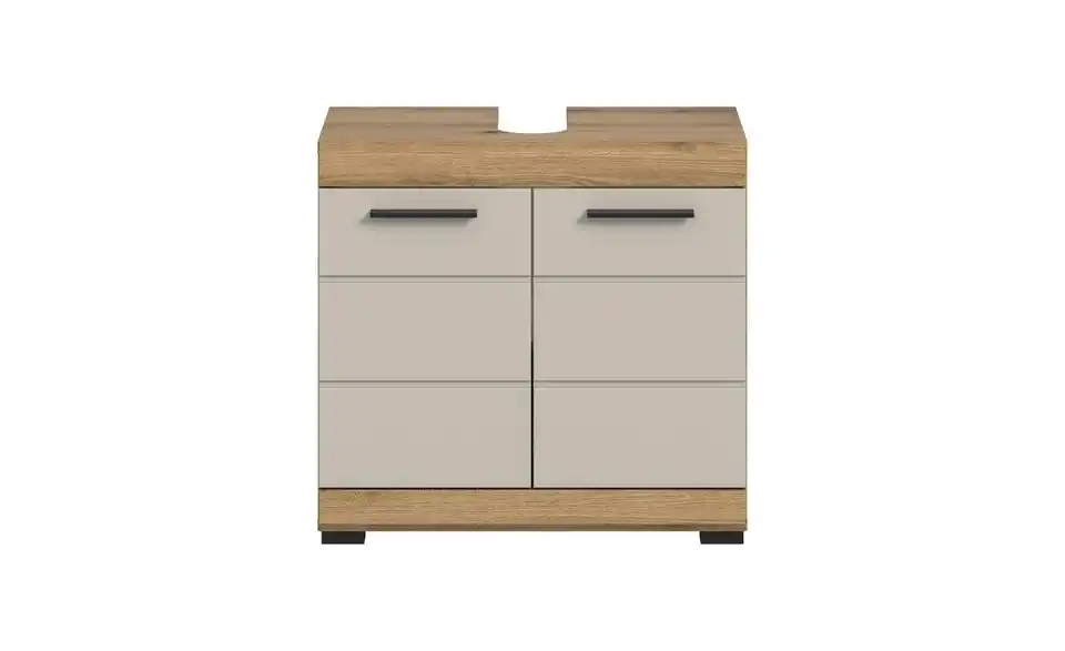 Waschbeckenunterschrank, Frontansicht