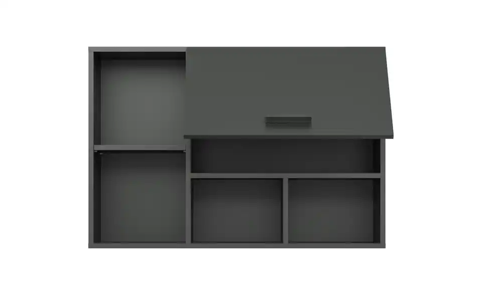 Hängeschrank, geöffnet