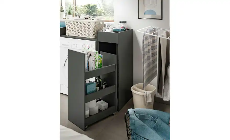 Anstellregal, in Wohnsituation