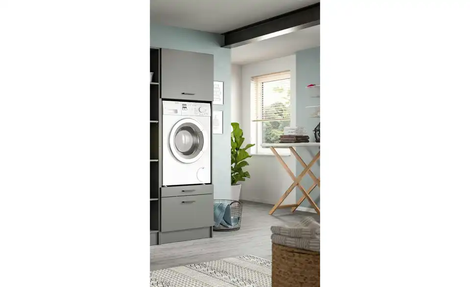 Waschmaschinenschrank, in Wohnsituation