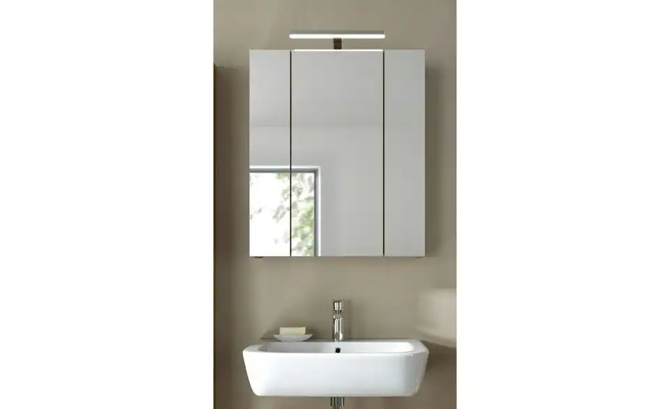 Spiegelschrank, in Wohnsituation