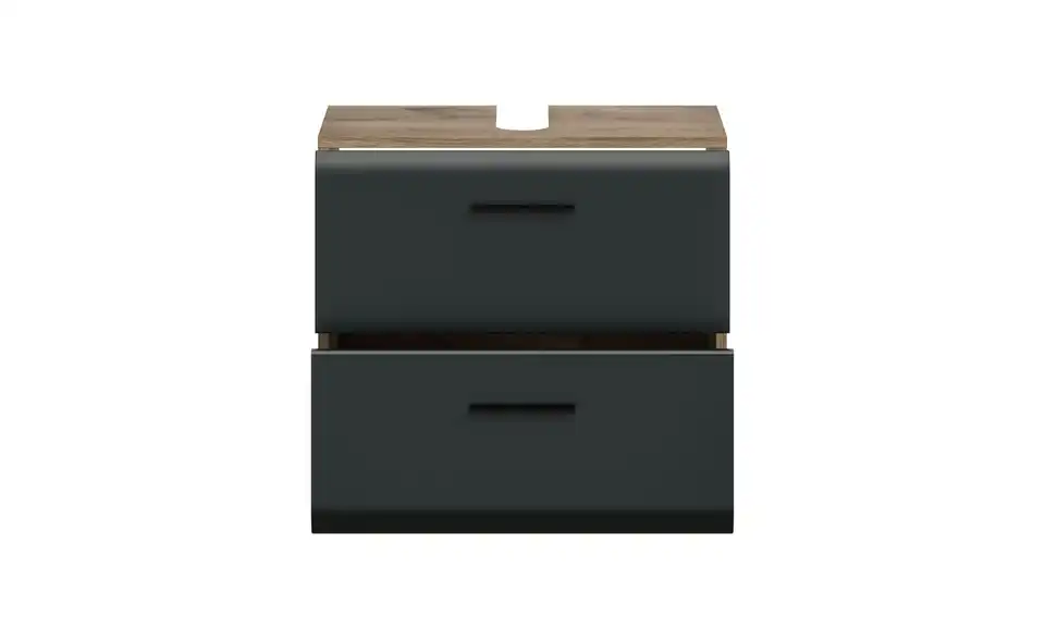 Waschbeckenunterschrank, geöffnet