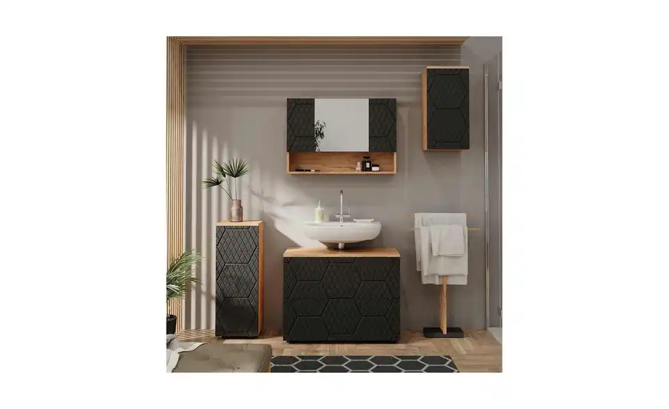 Badschrank, in Wohnsituation