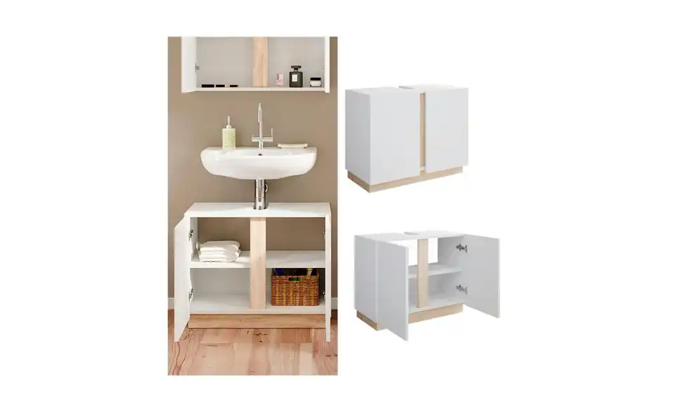 Waschbeckenunterschrank, Detailansicht