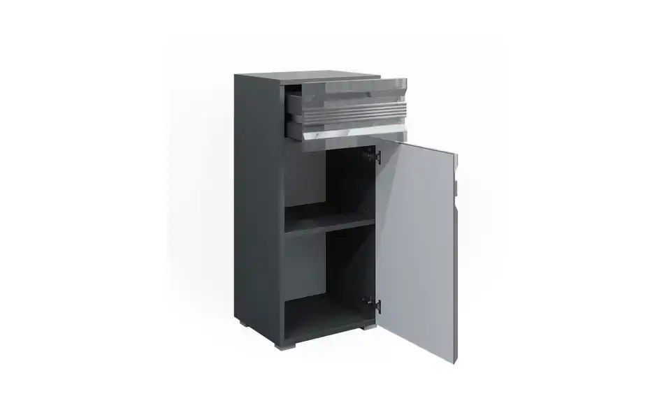 Midischrank, geöffnet