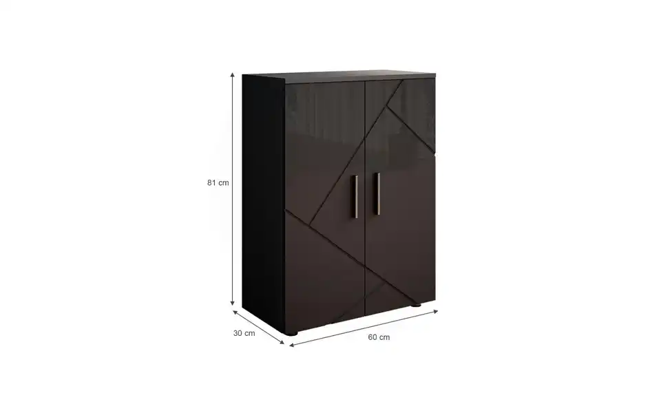 Midischrank, Bemaßung