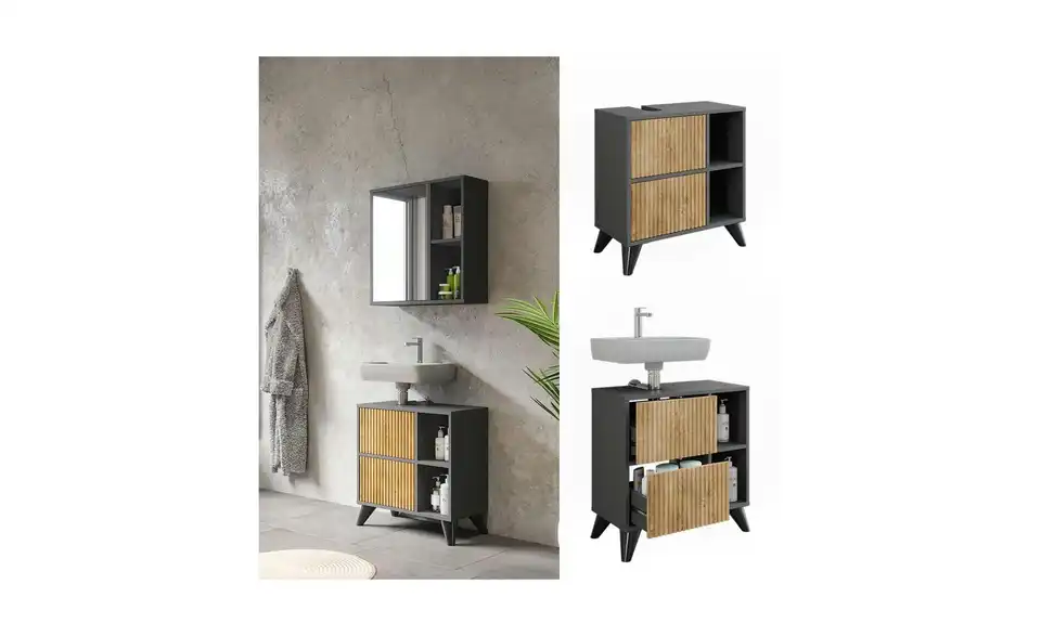 Waschbeckenunterschrank, Detailansicht