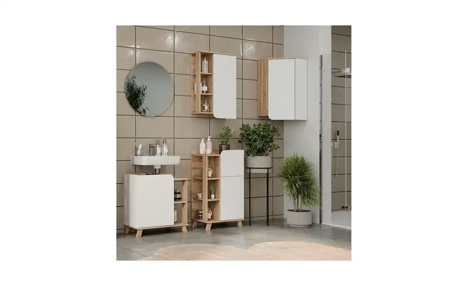 Eckhängeschrank, in Wohnsituation