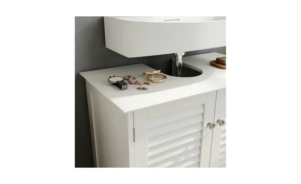 Waschbeckenunterschrank, Detailansicht