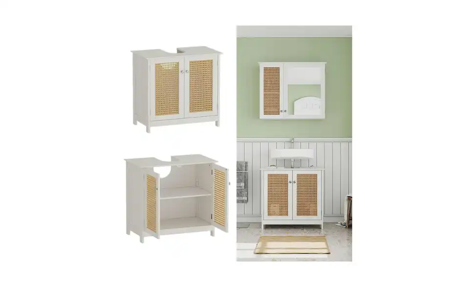 Waschbeckenunterschrank, Detailansicht