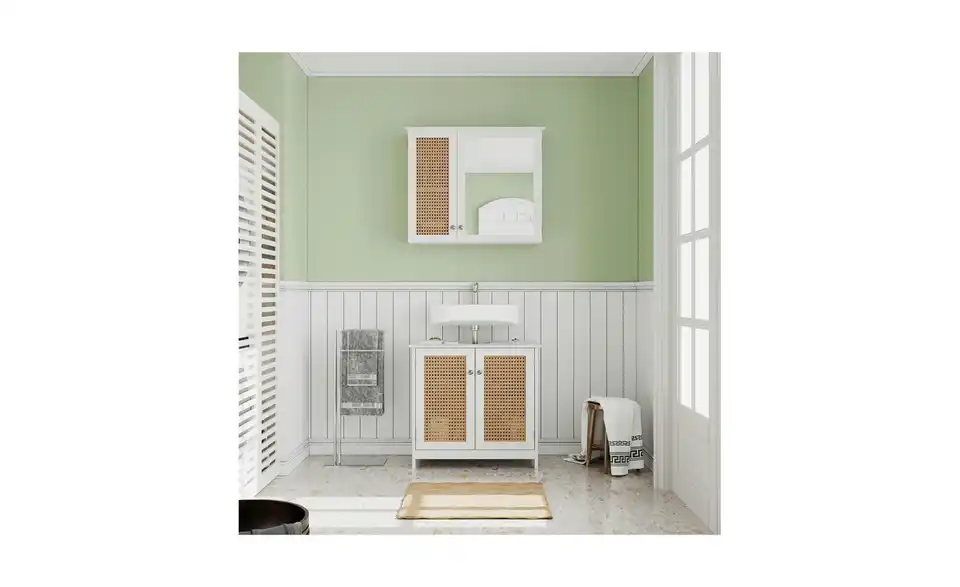 Waschbeckenunterschrank, in Wohnsituation