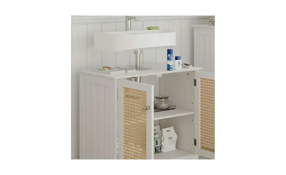 Waschbeckenunterschrank, Detailansicht