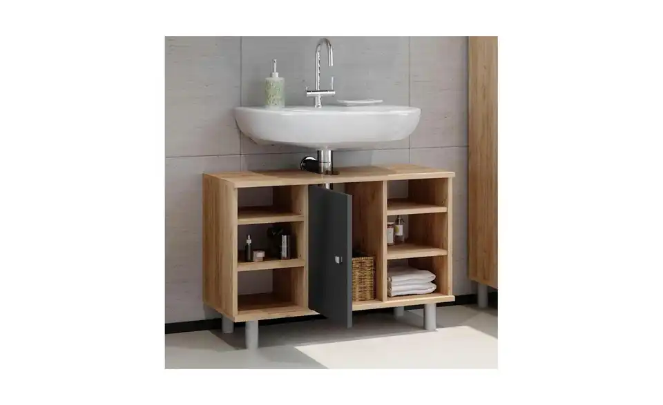 Waschbeckenunterschrank, Detailansicht