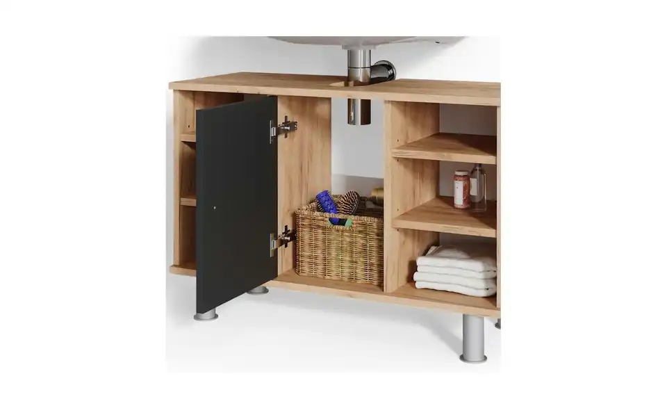 Waschbeckenunterschrank, Detailansicht