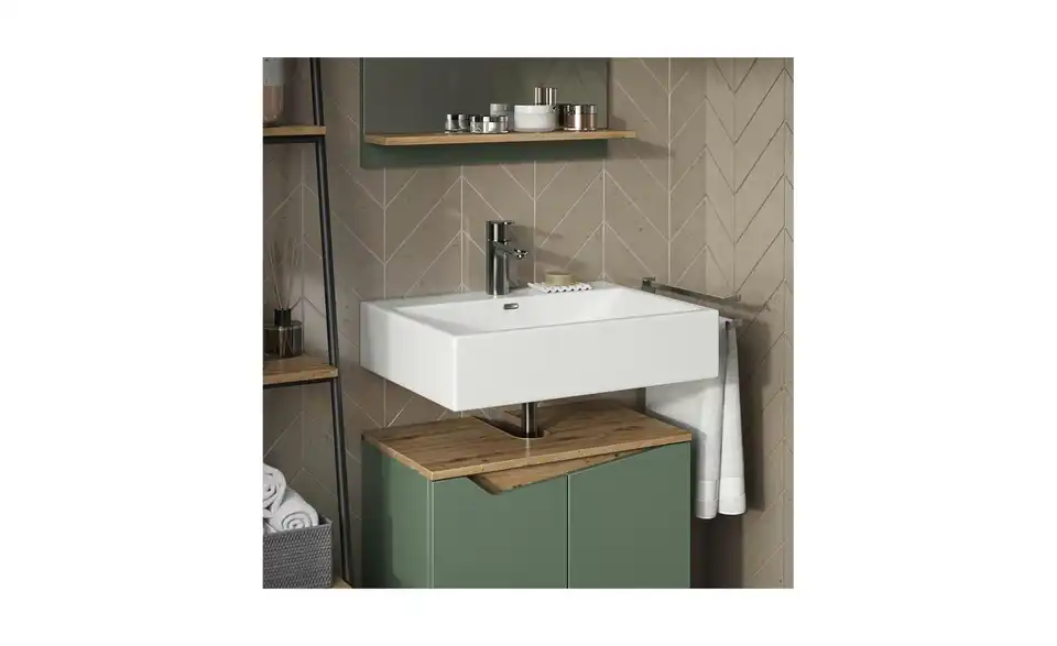 Waschbeckenunterschrank, Detailansicht