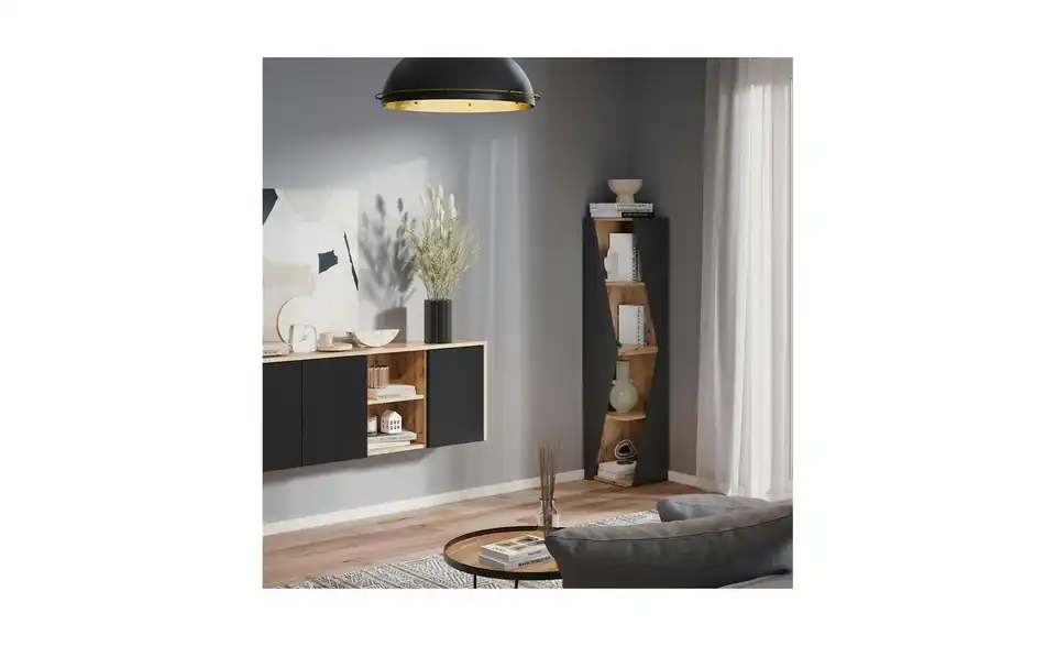 Standregal, in Wohnsituation